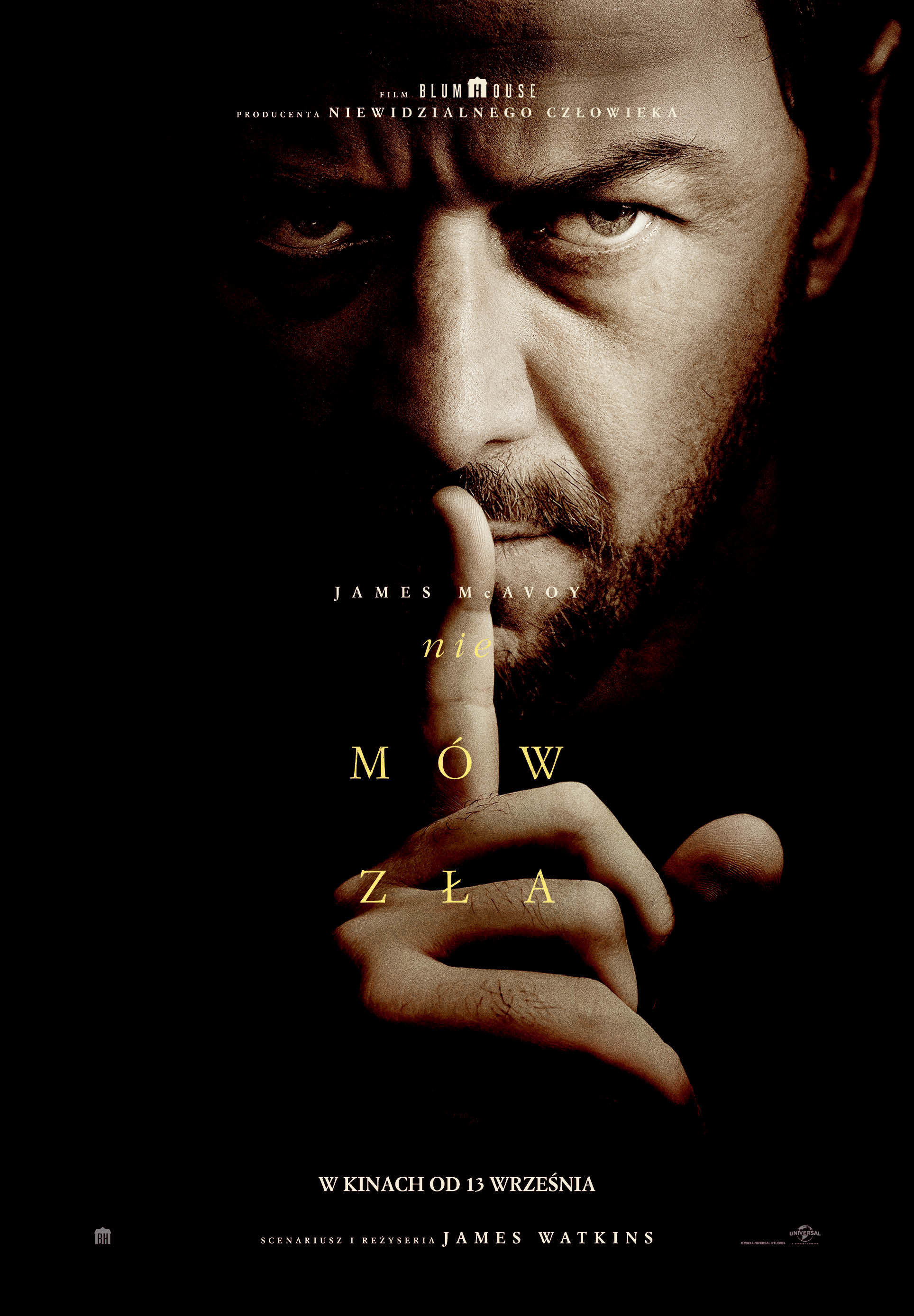Polski plakat filmu 'Nie mów zła'