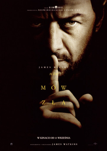 Przód ulotki filmu 'Nie mów zła'