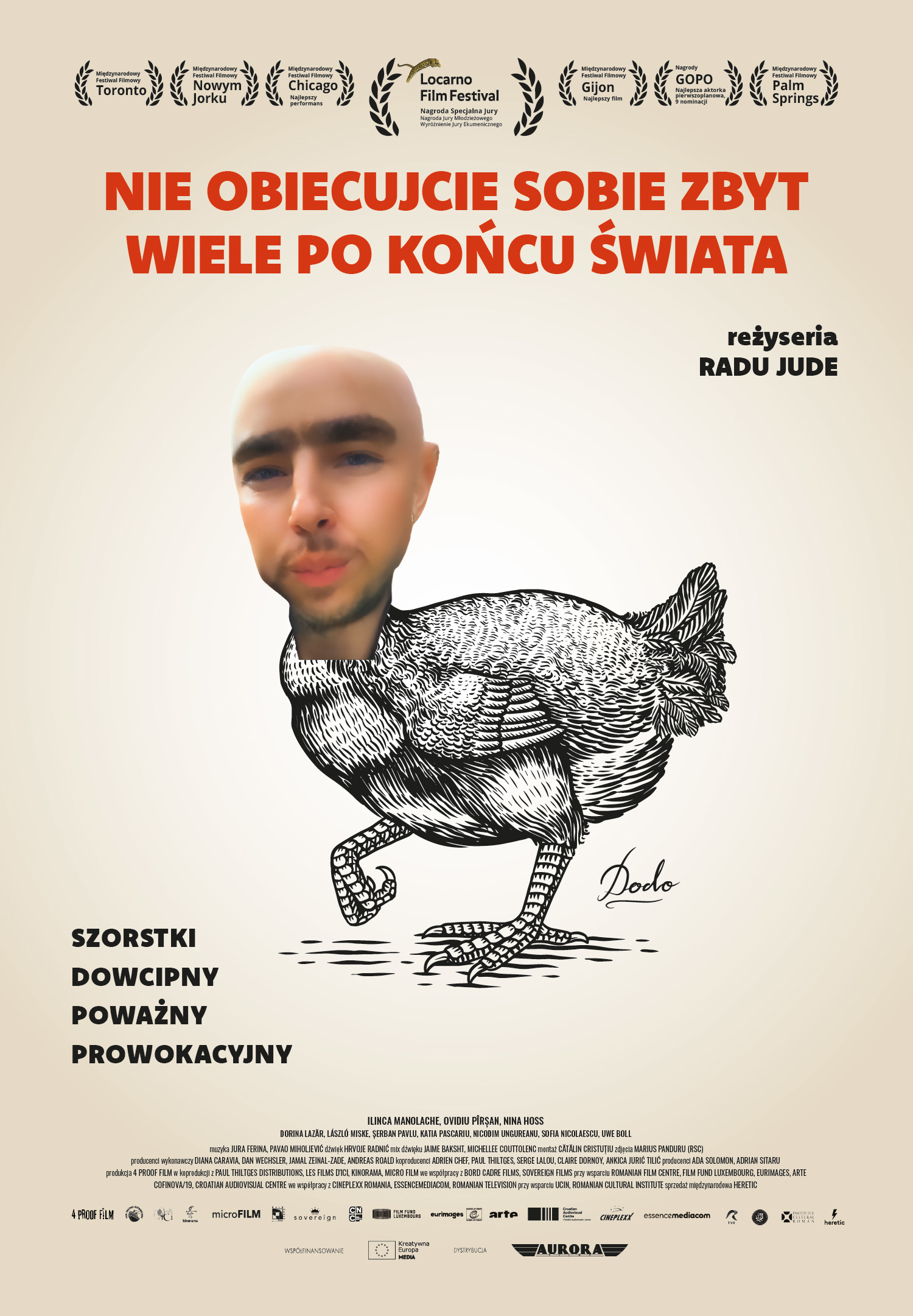 Polski plakat filmu 'Nie obiecujcie sobie zbyt wiele po końcu świata'