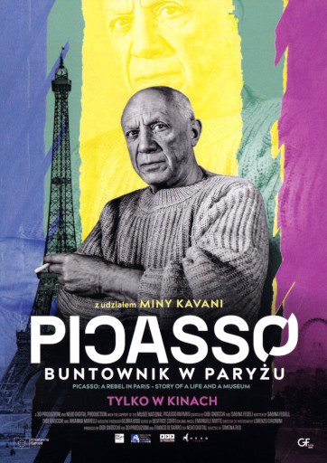 Przód ulotki filmu 'Picasso. Buntownik w Paryżu'