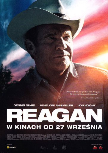 Przód ulotki filmu 'Reagan'