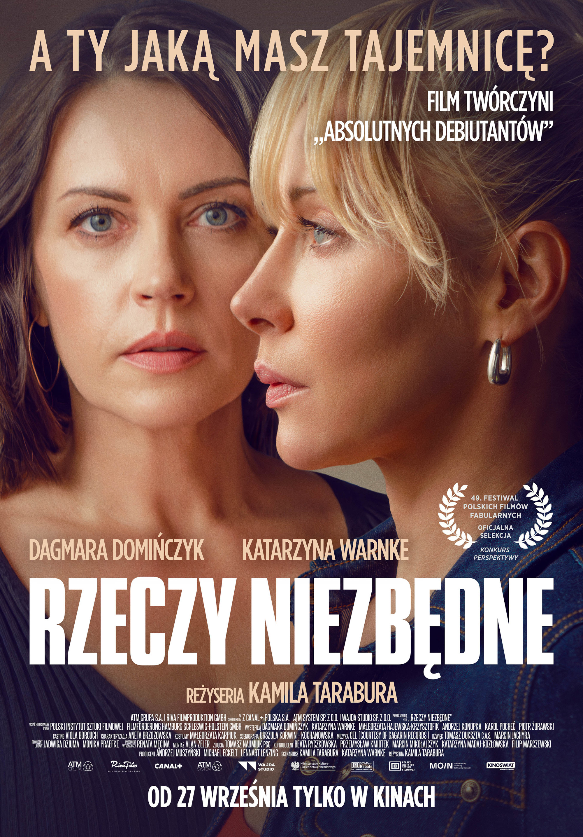 Polski plakat filmu 'Rzeczy niezbędne'