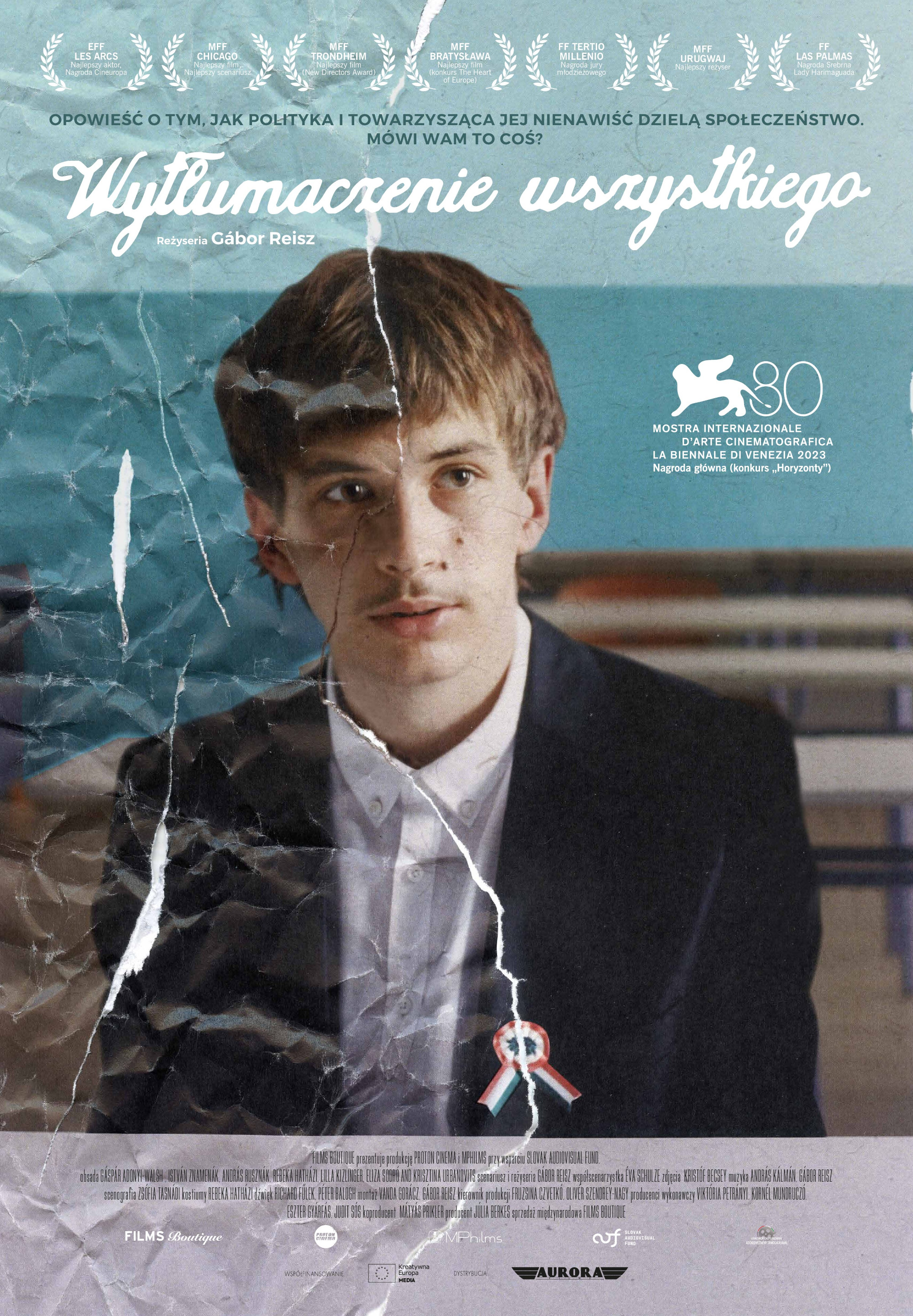Polski plakat filmu 'Wytłumaczenie wszystkiego'