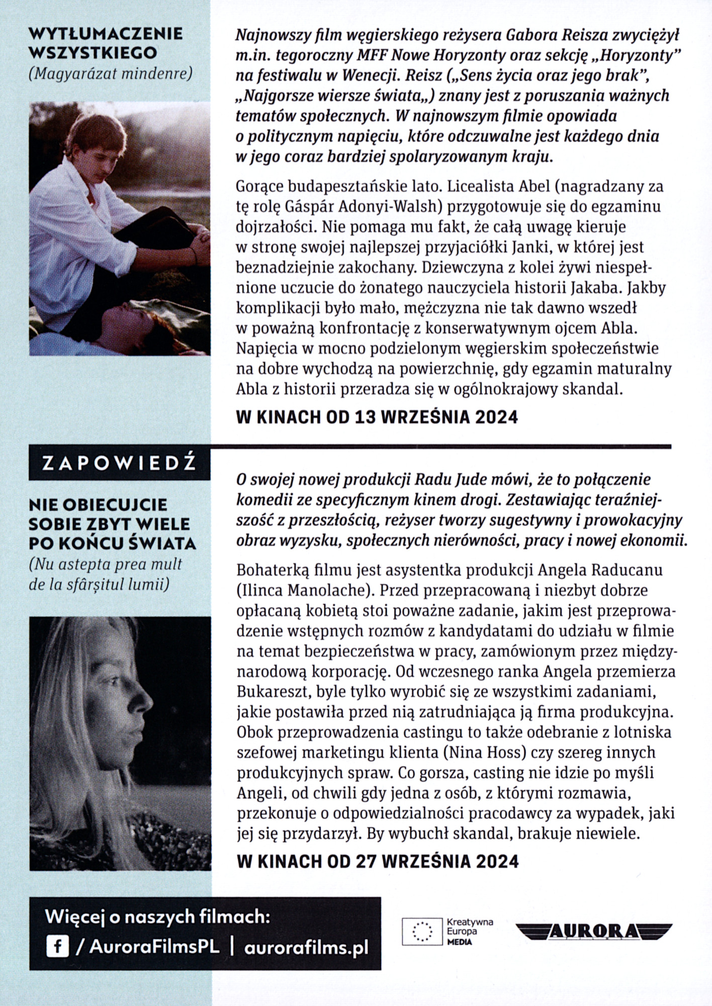 Ulotka filmu ''