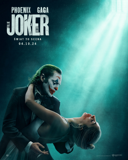 Przód ulotki filmu 'Joker: Folie À Deux'