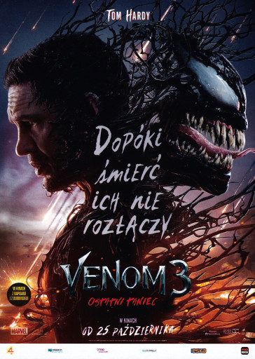 Przód ulotki filmu 'Venom 3: Ostatni taniec'