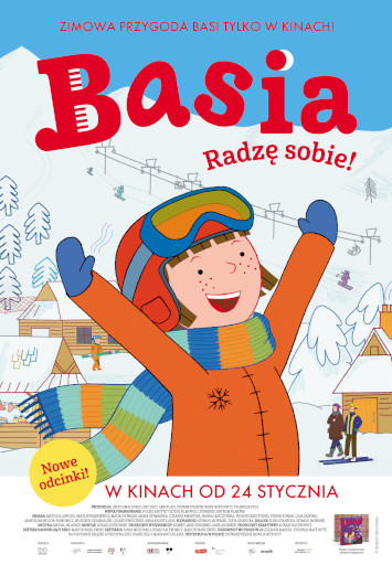 Polski plakat filmu 'Basia. Radzę sobie!'