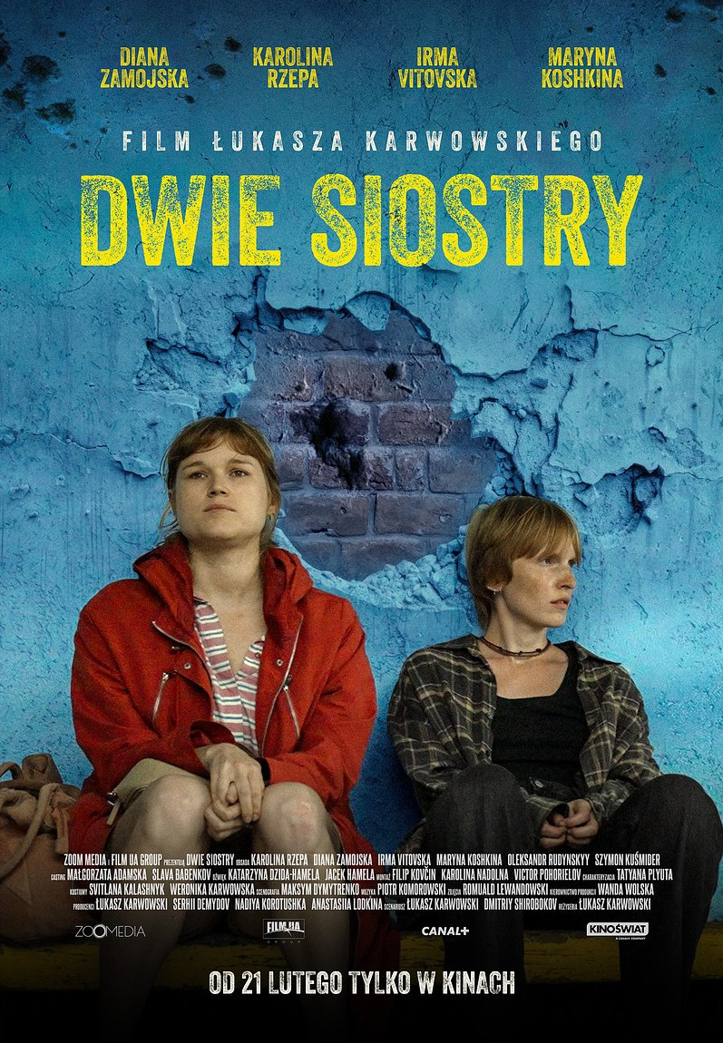 Polski plakat filmu 'Dwie siostry'