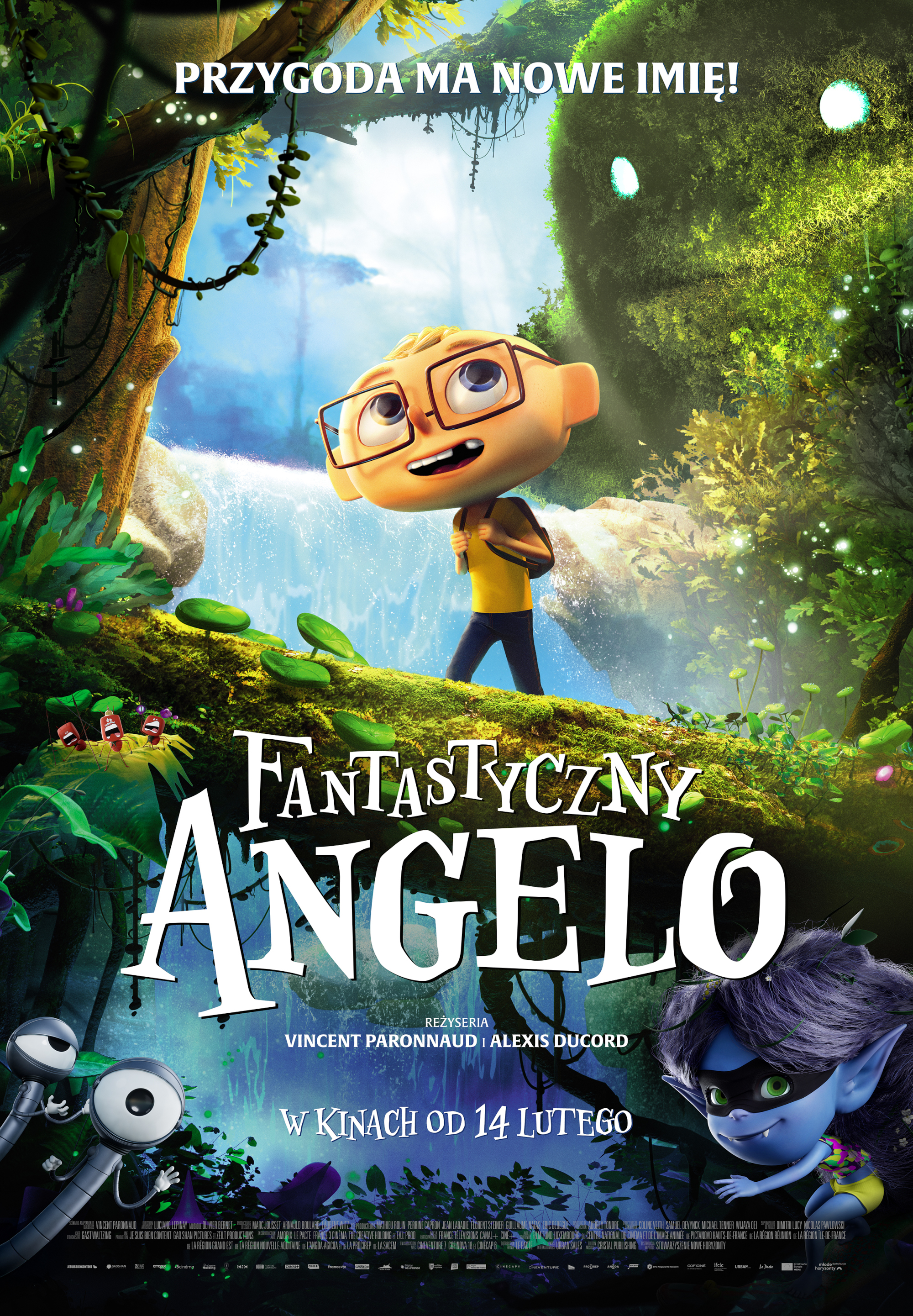 Polski plakat filmu 'Fantastyczny Angelo'