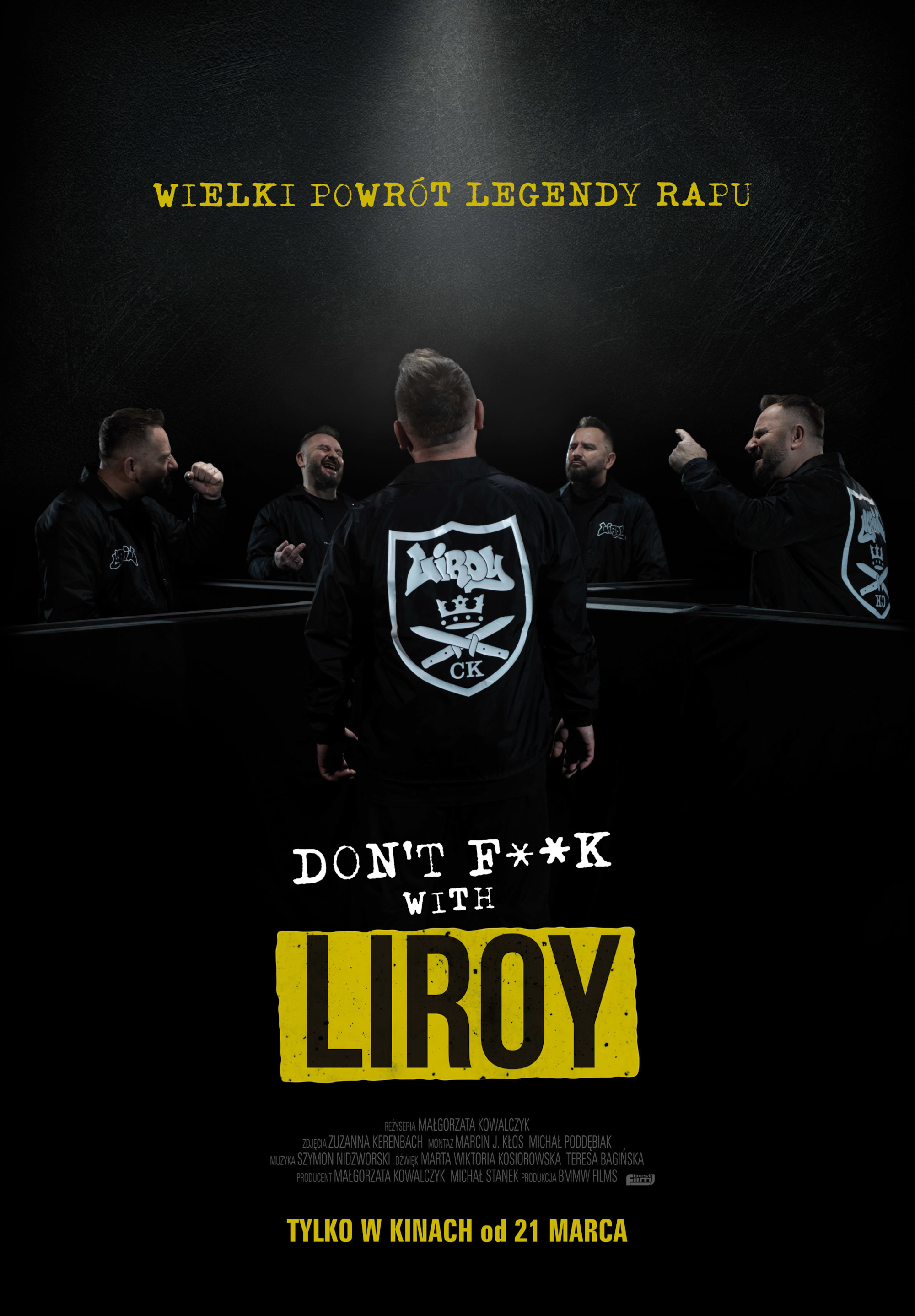 Polski plakat filmu 'Don’t F**k with Liroy'
