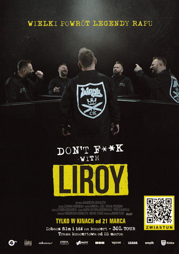 Przód ulotki filmu 'Don’t F**k with Liroy'