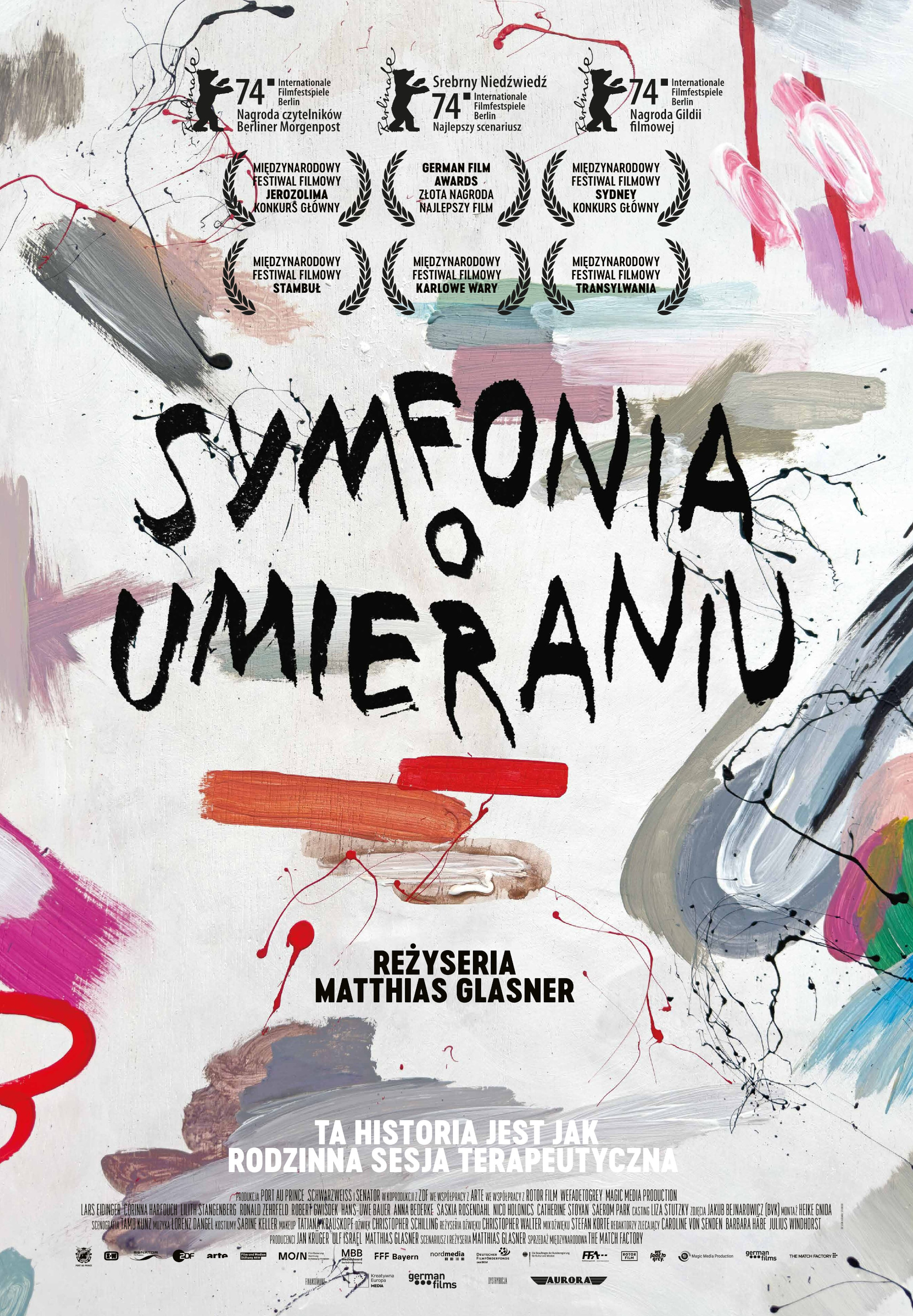 Polski plakat filmu 'Symfonia o umieraniu'